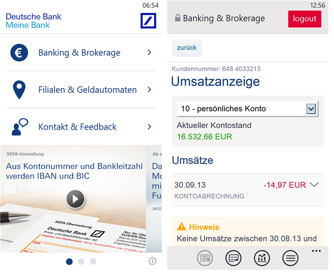 Deutsche bank online chat