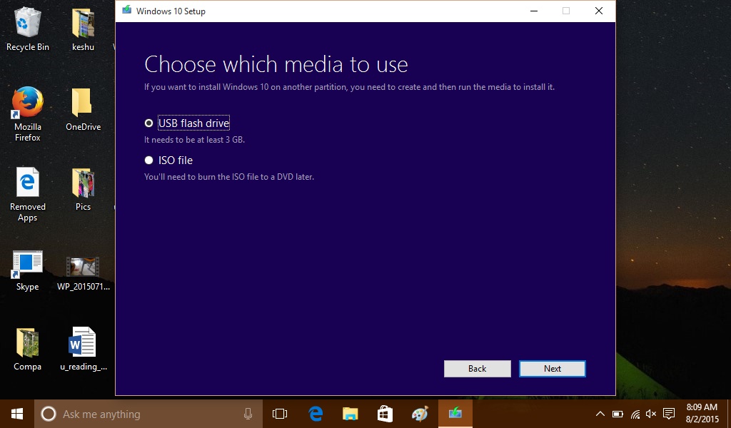 media creation tool windows 8 enterprise