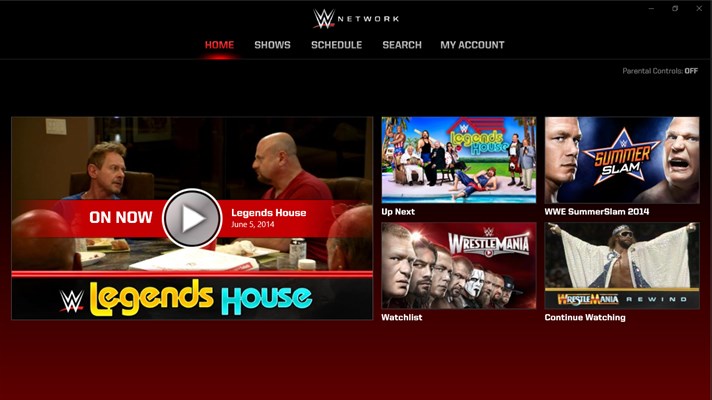 Network download wwe app Download from