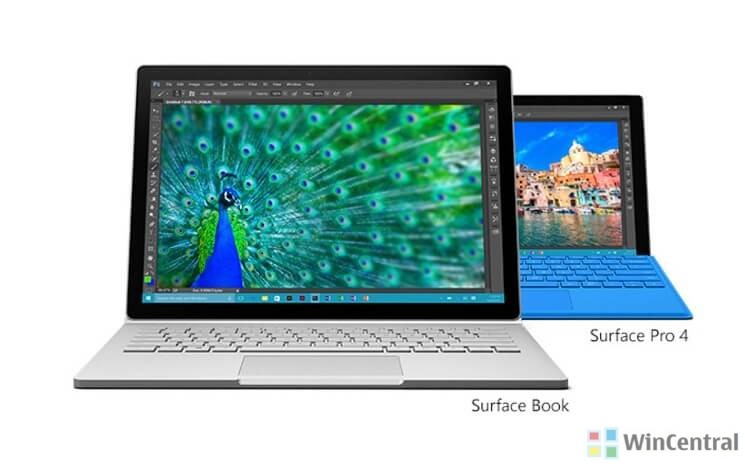 Surface Pro 4, Surface Book