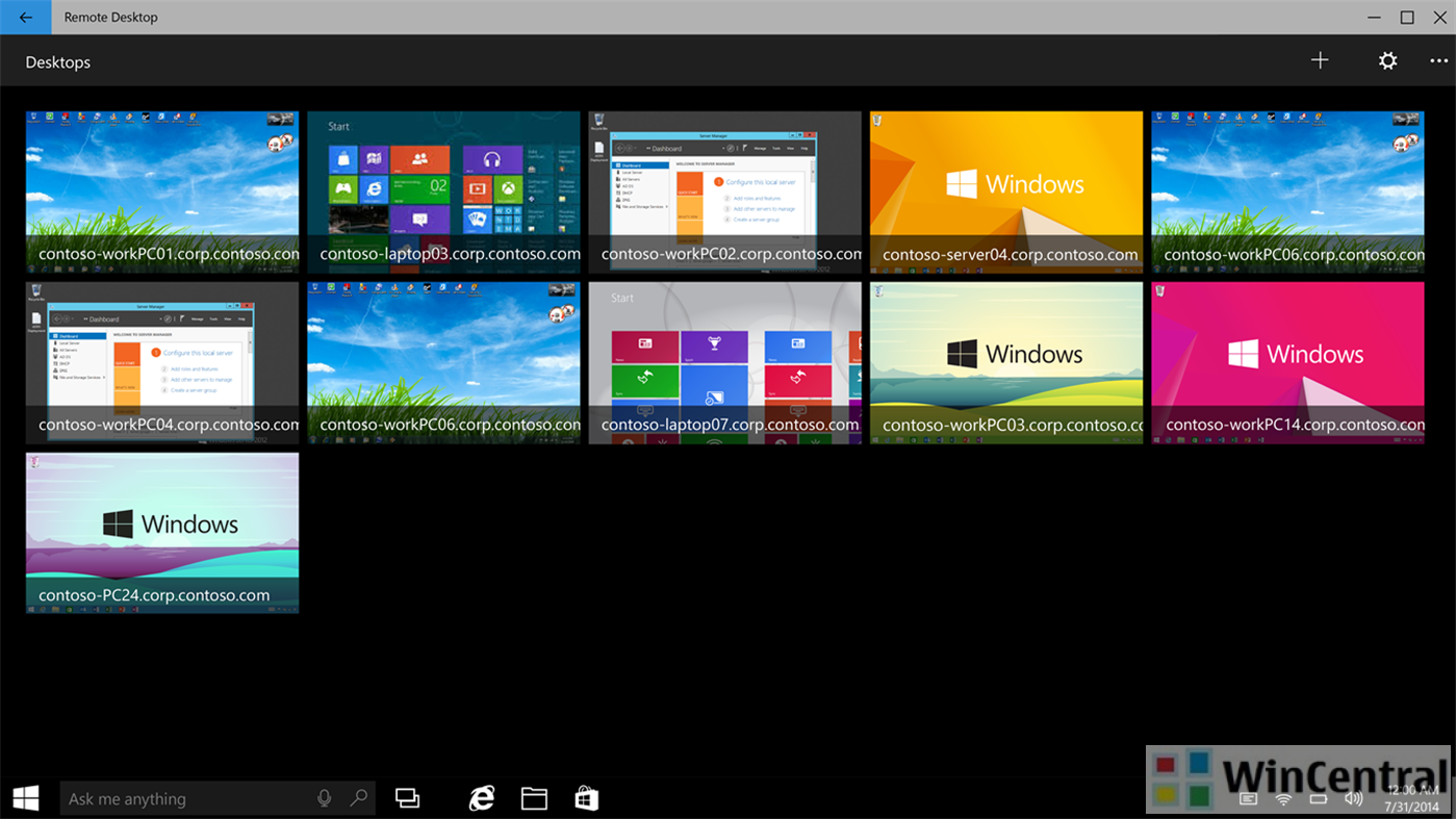 Microsoft Remote Desktop Preview For Windows 10 Updated With New Features
