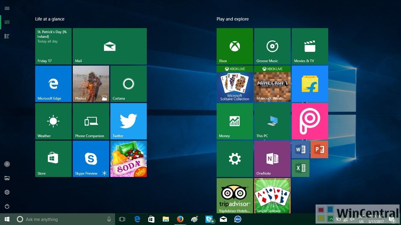 windows 10 version 1709 iso download