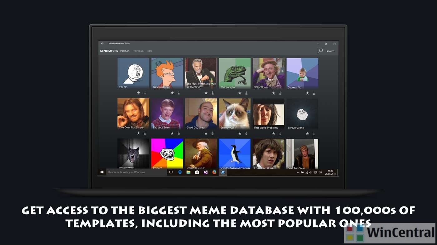 Meme Generator Suite UWP App For Windows 10 Updated With Fixes