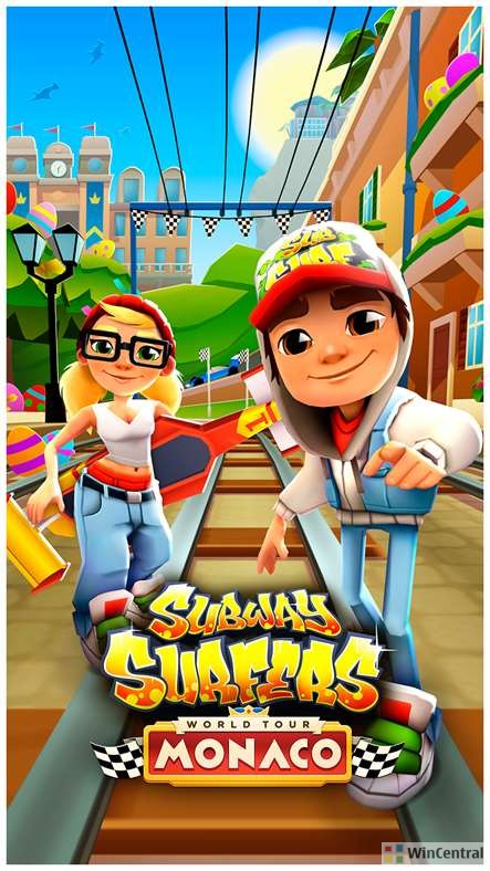 Subway Surfers Monaco walkthrough at crazygamesonline 