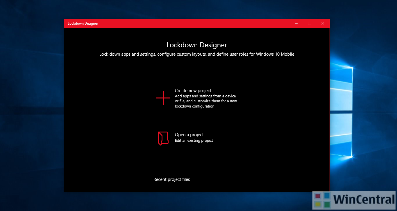 Lockdown Designer