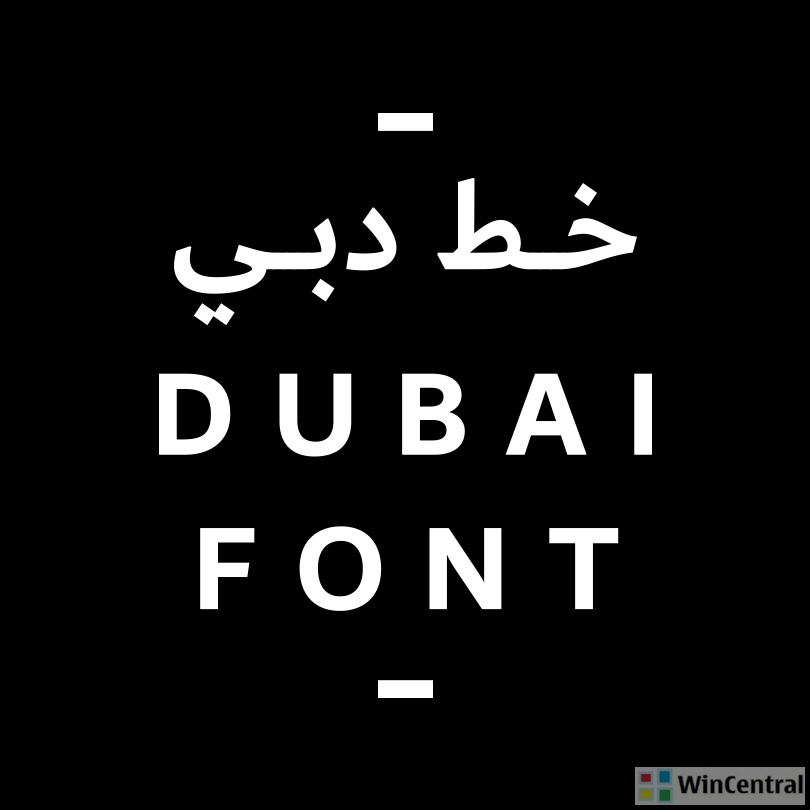 Dubai Font