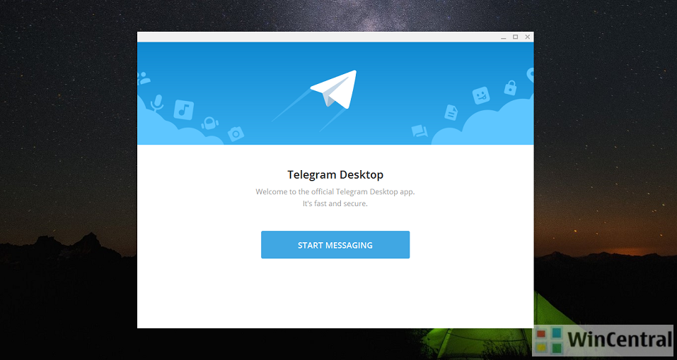 telegram app for a desktop