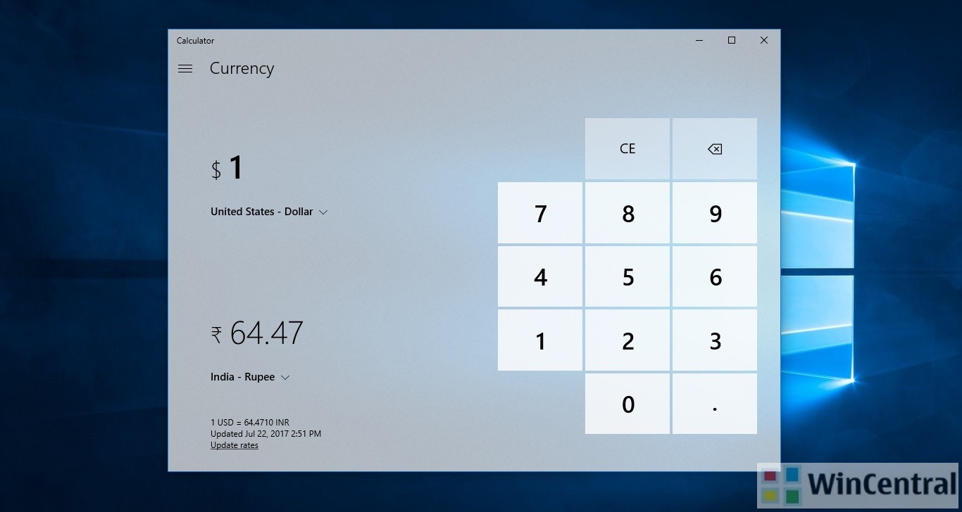 calculator app windows 10 not working