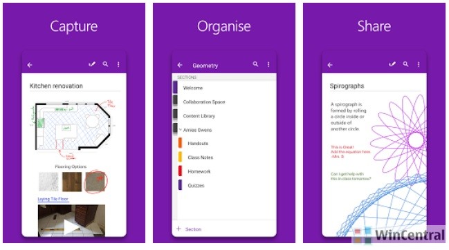 how to update onenote app