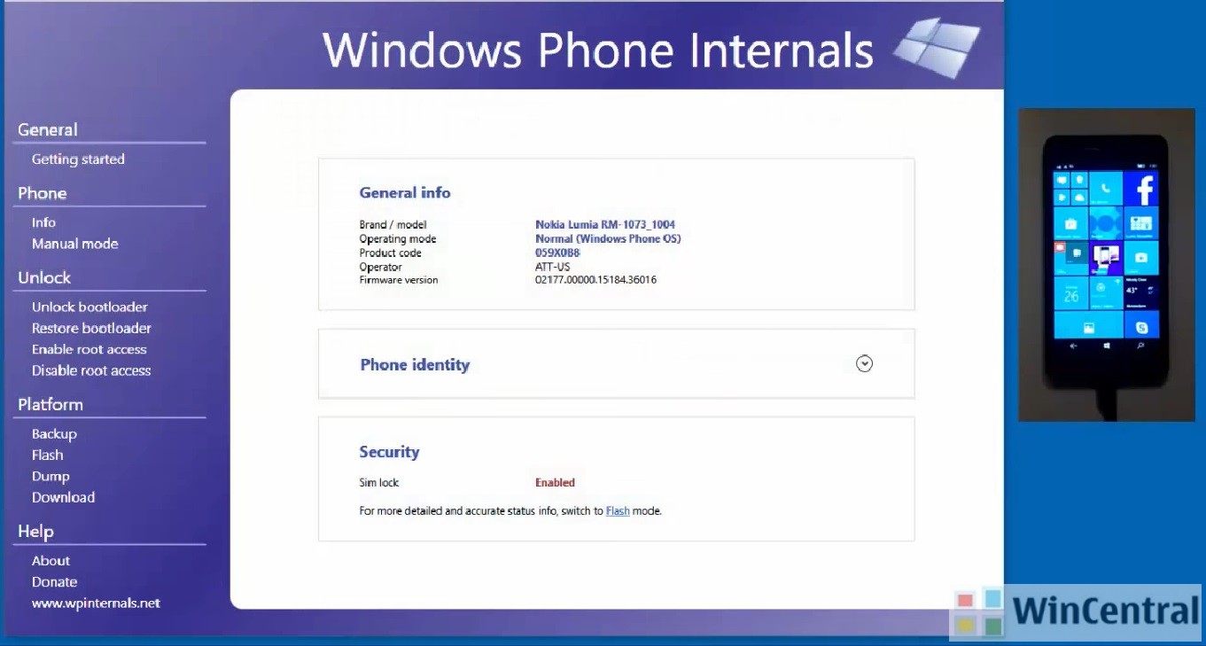 Windows phone internals как пользоваться