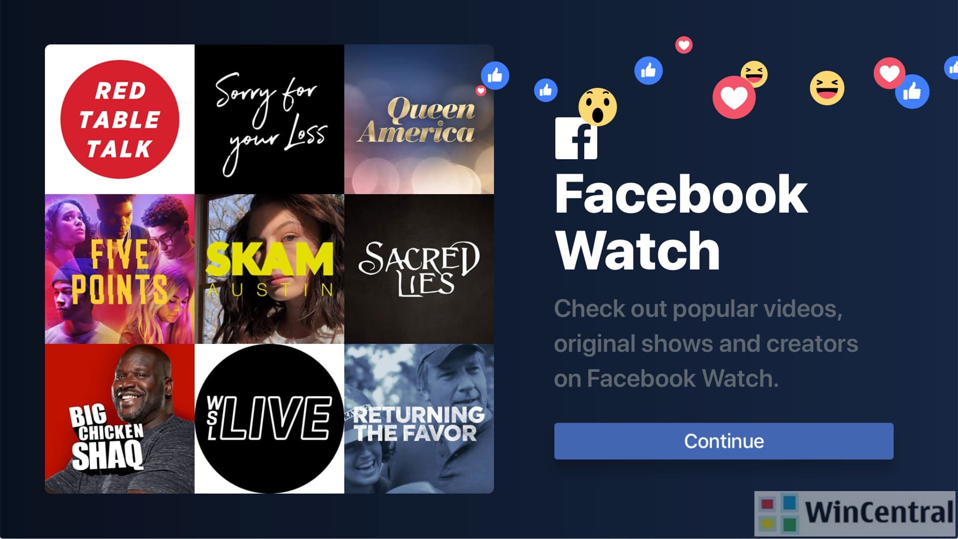 facebook watch app download