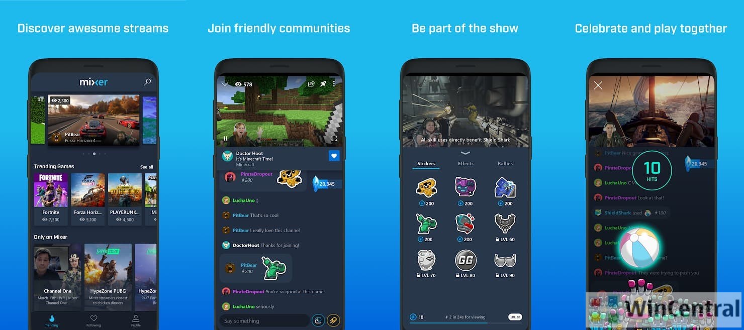 Mixer Android app