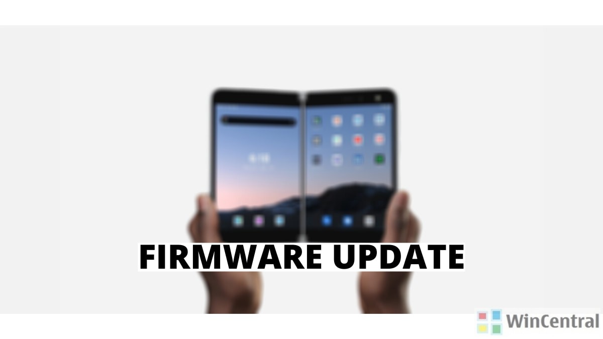Surface Duo firmware update