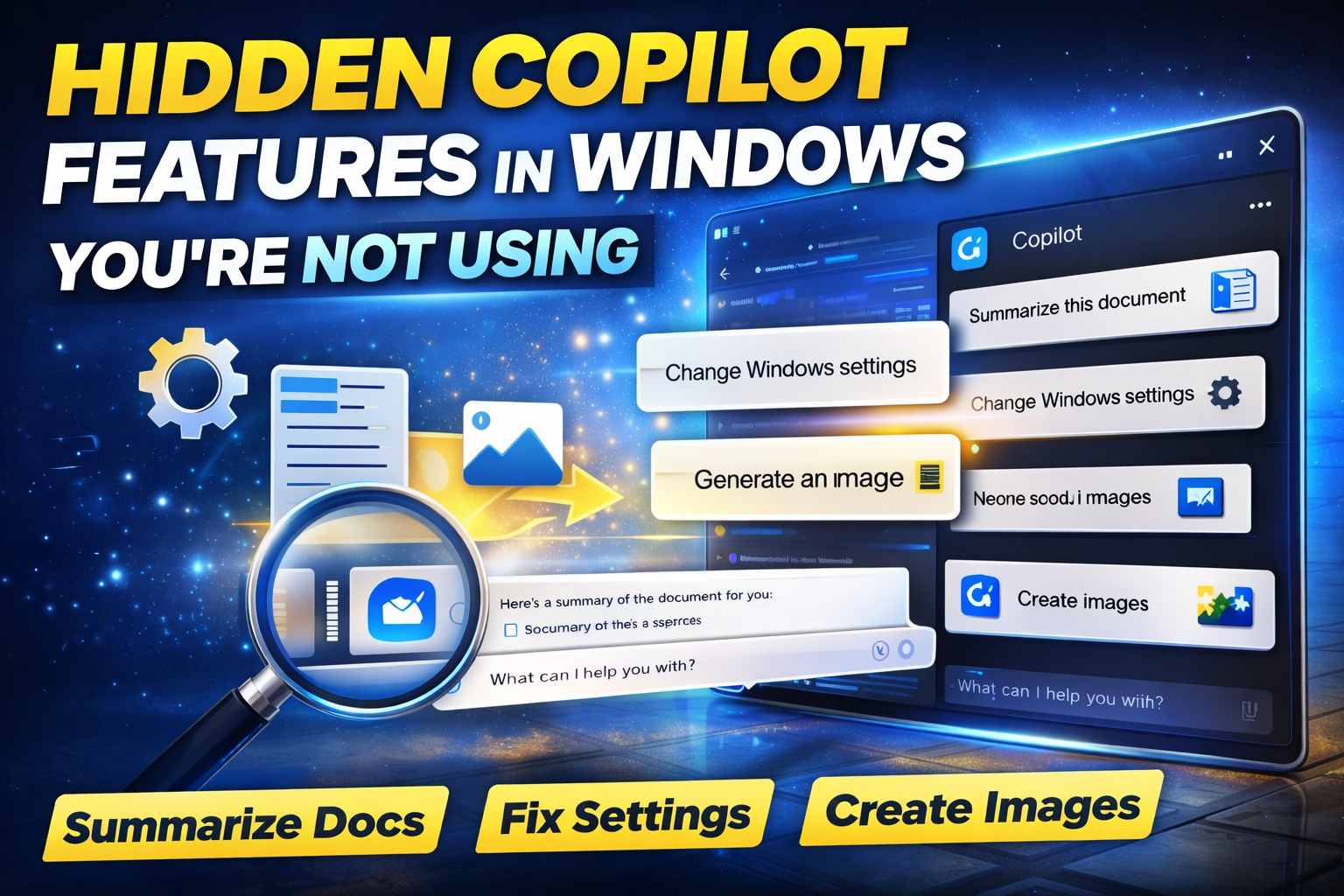 Top Hidden Copilot Features in Windows