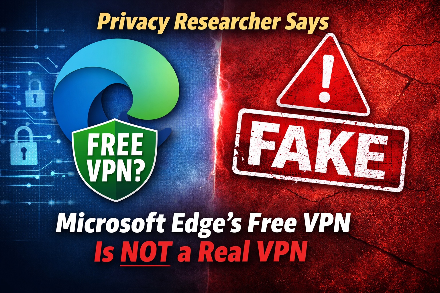 Researcher Says Microsoft Edge’s Free VPN Is NOT a Real VPN