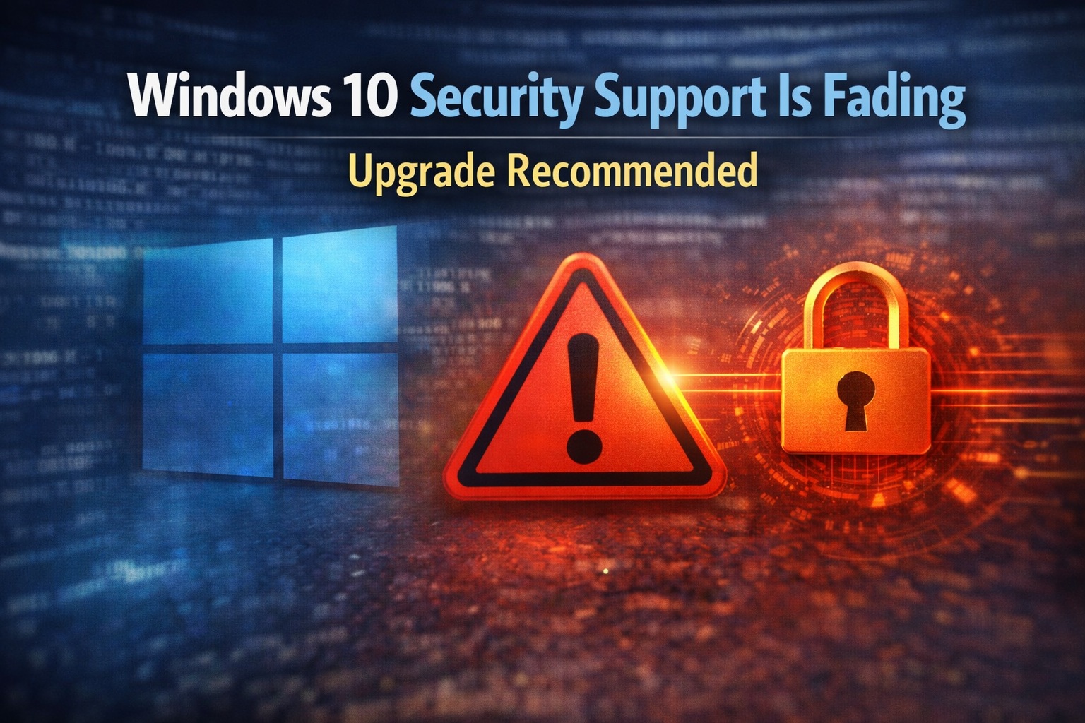 Windows 10 Security Support Is Fading — Upgrade Recommended
