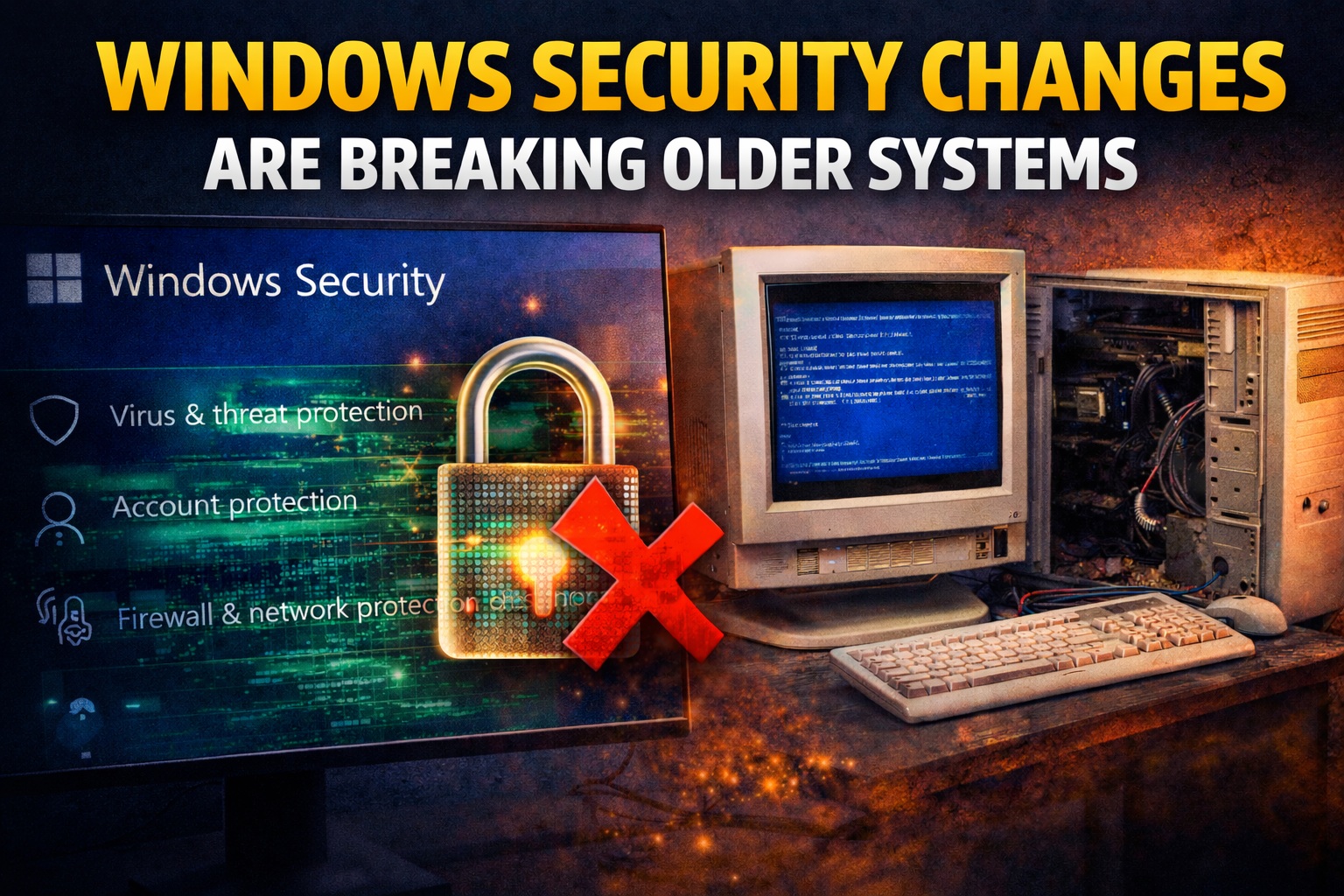 Windows Security Changes Are Breaking Older Systems