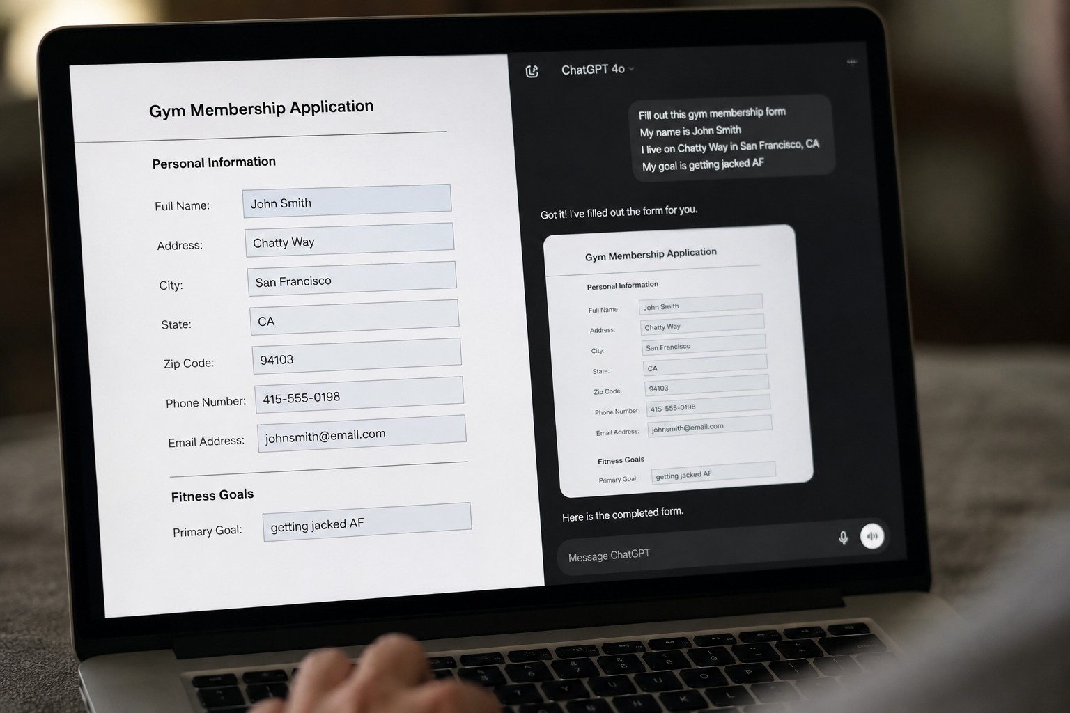 ChatGPT Can Now Fill Out Forms for You Using Voice and Images — And It ...