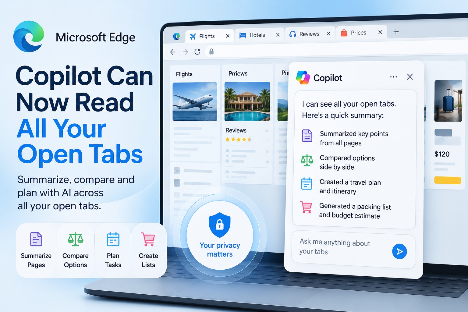 Microsoft Edge Copilot Can Now Read All Open Tabs - WinCentral
