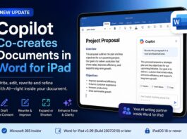 Microsoft brings Copilot document co-authoring to Word for iPad: Here’s what’s new
