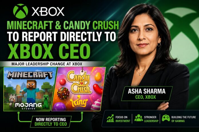 Xbox leadership shake-up announcement