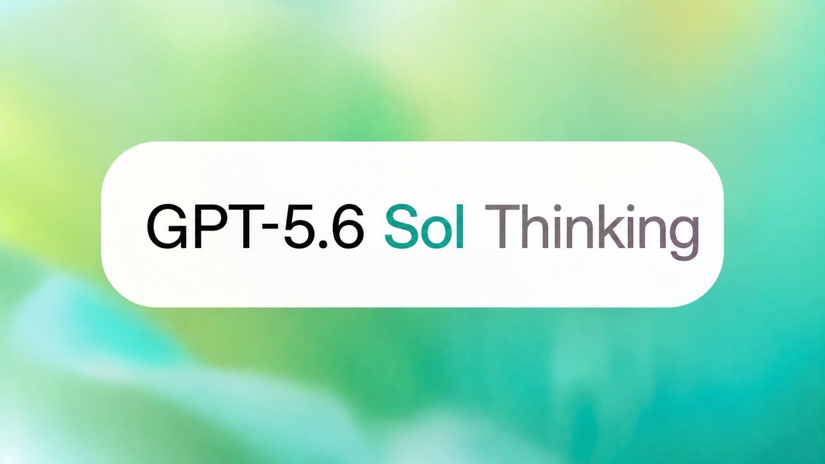 OpenAI lanserar GPT-5.6 med bildförståelse och snabbare inferens
