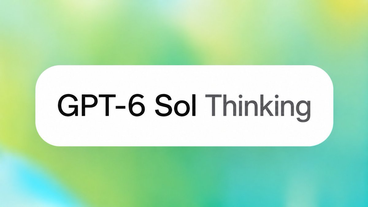GPT-6 Sol Leak Claims Point to a Faster Model With Much Better Limits